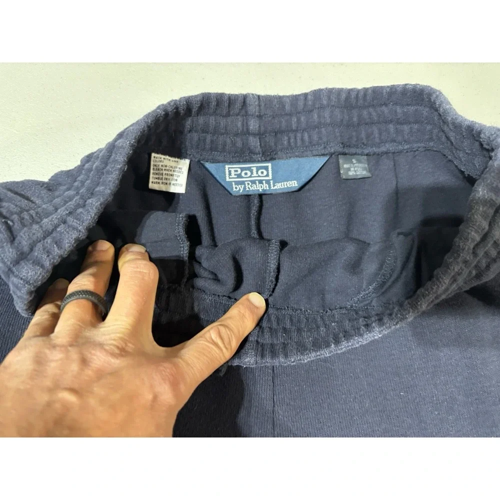 VINTAGE‎ Polo Ralph Lauren 1/4 Zip Sweater M WITH Small Polo Sweatpants